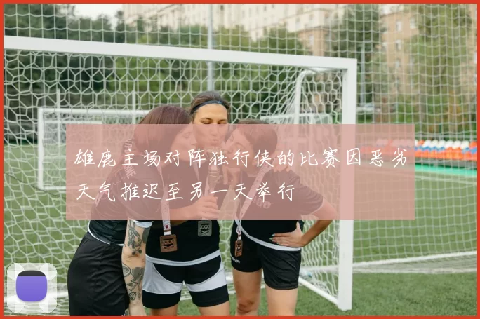 雄鹿主场对阵独行侠的比赛因恶劣天气推迟至另一天举行