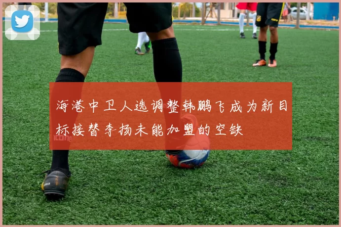 海港中卫人选调整韩鹏飞成为新目标接替李扬未能加盟的空缺